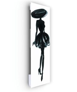 Alternative view of Radiateur Vertical Electrique Mural Soufflant | 40×120 | 1250W 🔥 Fanmix | IP44 | Confort & Economie | Mademoiselle