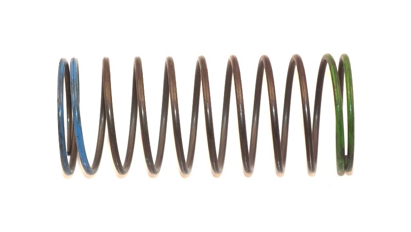 Ressort progressif 3 x47 x134 – Bleu-vert 85